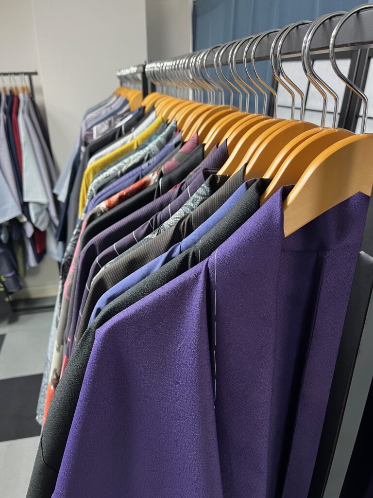 ready-to-wear men’s kimono, haori jackets, and yukata