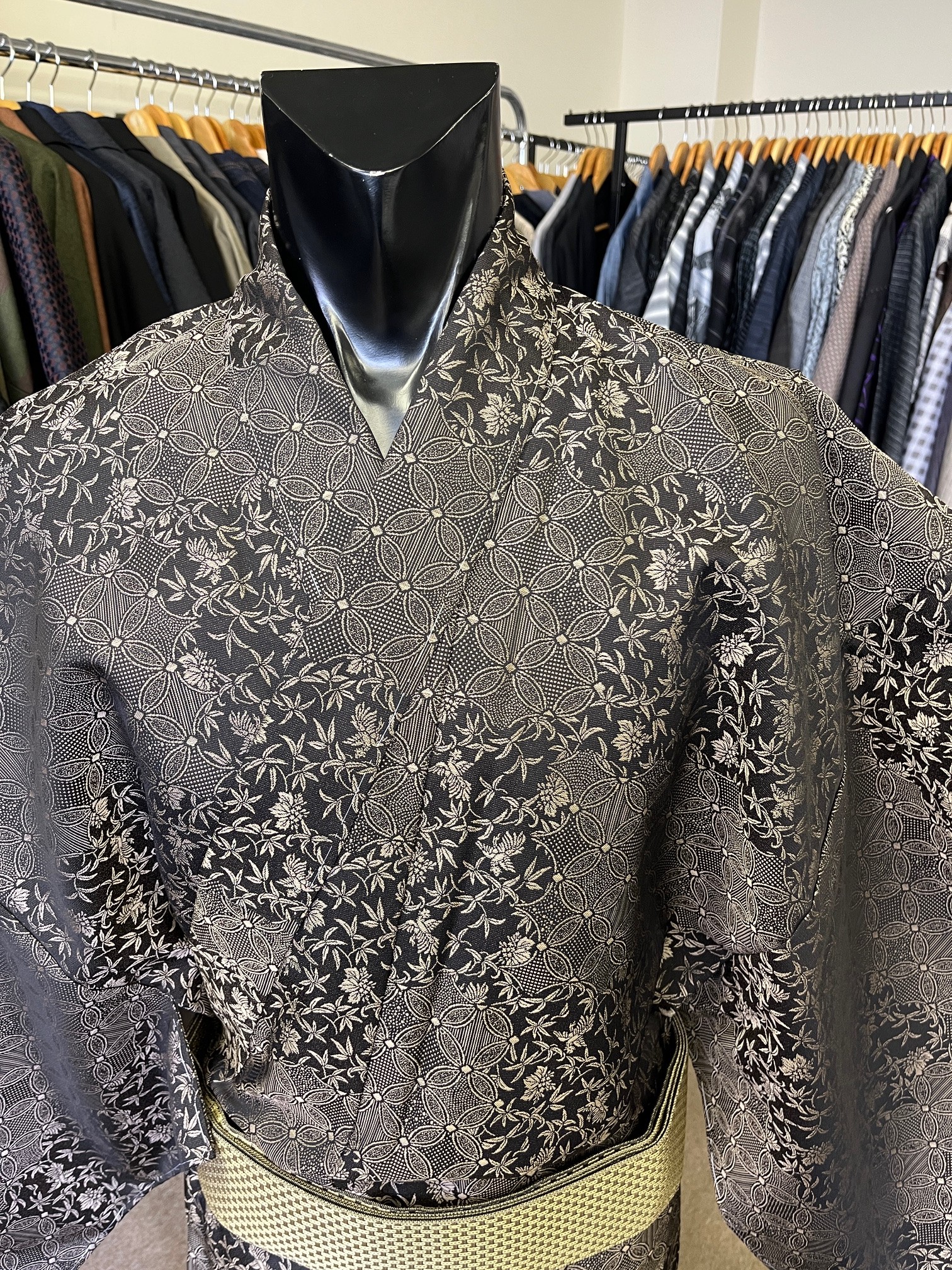 色っぽい西陣お召着物